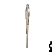 Uncut Key Blank | Opel, Porsche, VW | 61VW Automotive Key Ilco