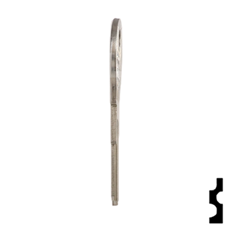 Uncut Key Blank | Opel, Porsche, VW | 61VW Automotive Key Ilco