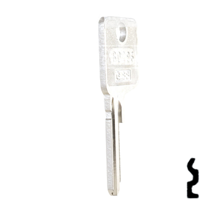 Uncut Key Blank | Porsche | BD296 Automotive Key Framon Manufacturing Company, Inc