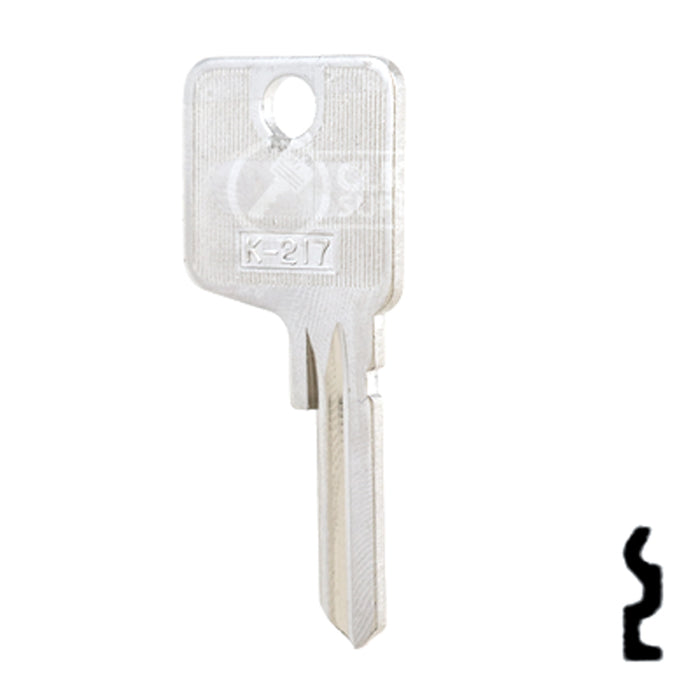 Uncut Key Blank | Porsche | BD296 Automotive Key Framon Manufacturing Company, Inc