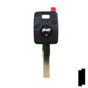 Uncut Key Blank | Porsche R/W Transponder | HU66T5 Automotive Key Ilco