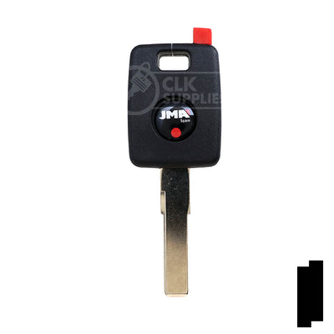 Uncut Key Blank | Porsche R/W Transponder | HU66T5 Automotive Key Ilco