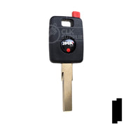 Uncut Key Blank | Porsche R/W Transponder | HU66T5 Automotive Key Ilco