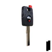 Uncut Key Blank | Porsche R/W Transponder | HU66T5 Automotive Key Ilco