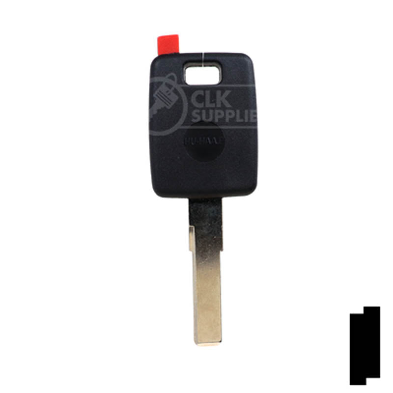 Uncut Key Blank | Porsche R/W Transponder | HU66T5 Automotive Key Ilco