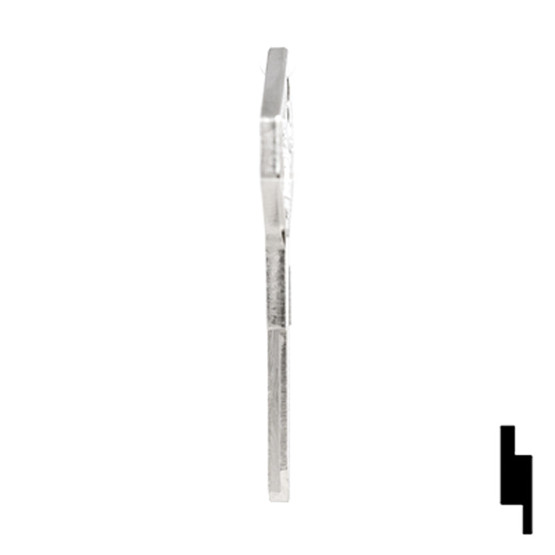 Uncut Key Blank | Renault, Alfa Romeo | RN25, X92 Automotive Key Ilco