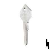 Uncut Key Blank | Renault, Alfa Romeo | RN25, X92 Automotive Key Ilco