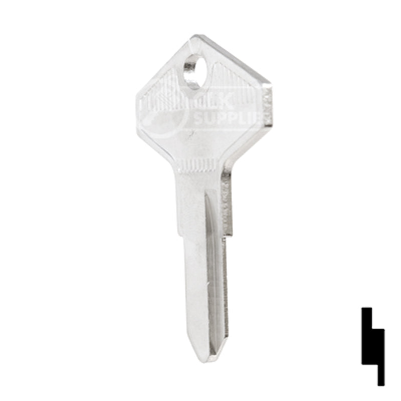 Uncut Key Blank | Renault, Alfa Romeo | RN25, X92 Automotive Key Ilco