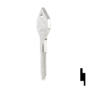 Uncut Key Blank | Renault, Alfa Romeo | RN25, X92 Automotive Key Ilco