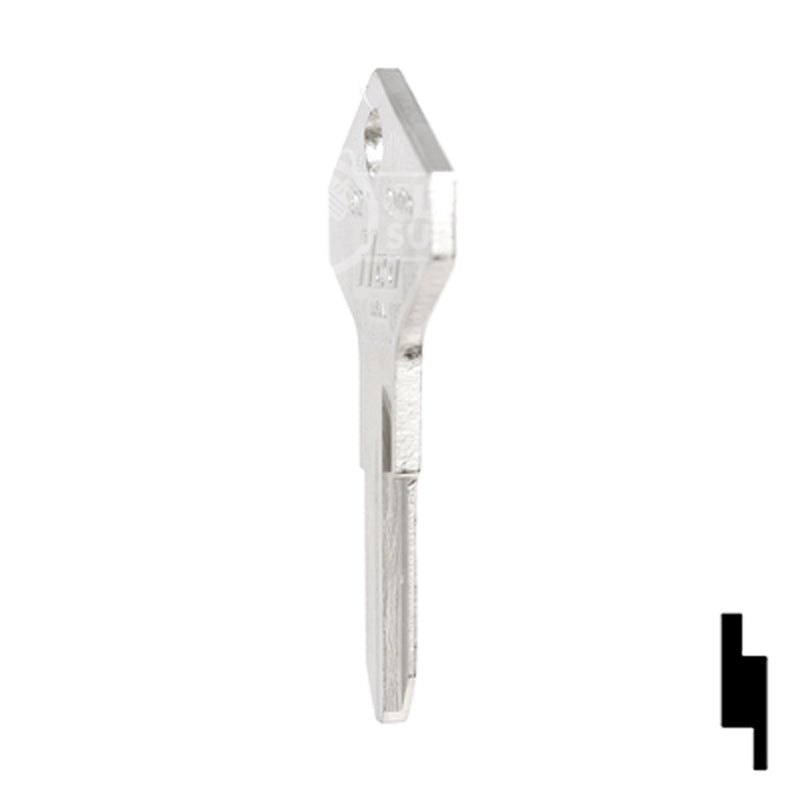 Uncut Key Blank | Renault, Alfa Romeo | RN25, X92 Automotive Key Ilco