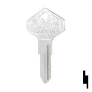 Uncut Key Blank | Renault, Alfa Romeo | RN25, X92 Automotive Key Ilco