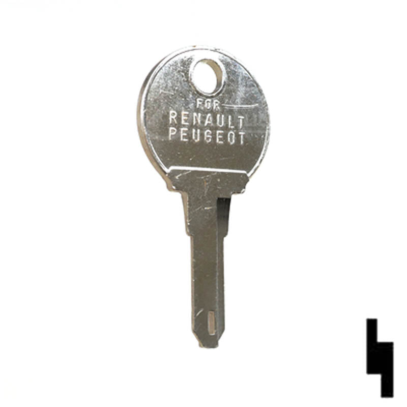 Uncut Key Blank | Renault | X147 ( RN30 ) Automotive Key Ilco