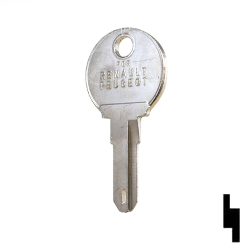 Uncut Key Blank | Renault | X147 ( RN30 ) Automotive Key Ilco