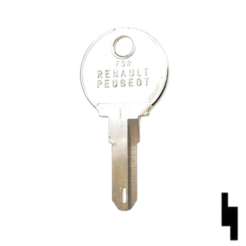 Uncut Key Blank | Renault | X147 ( RN30 ) Automotive Key Ilco