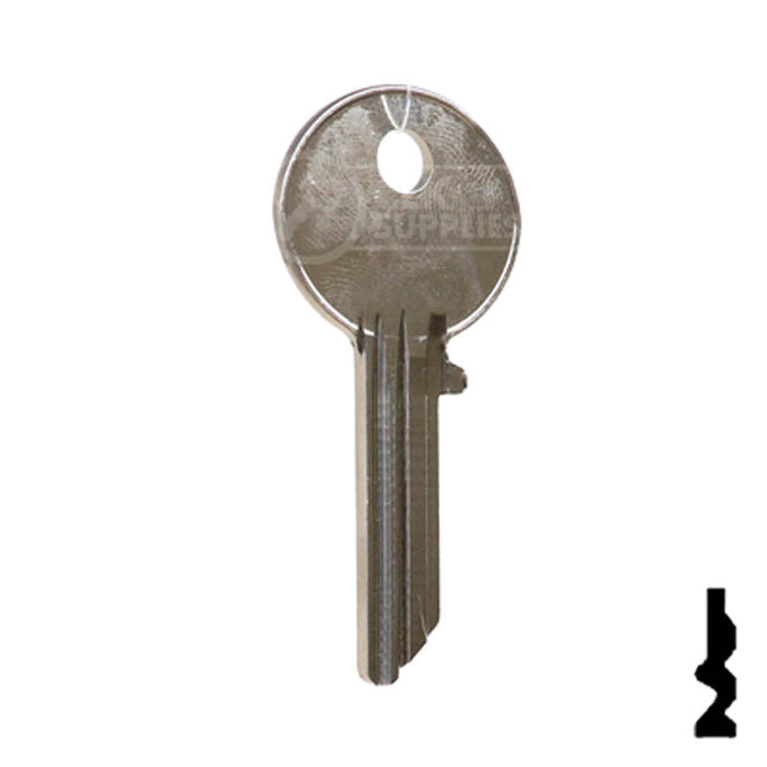 Uncut Key Blank | Rolls Royce, Bentley | 62HA Automotive Key Ilco