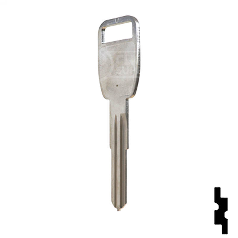 Uncut Key Blank | Rover | X239 ( RV4 , NE-52 ) Automotive Key Ilco