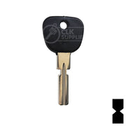 Uncut Key Blank | S7BWP | BMW |  High Security Automotive Key JMA USA