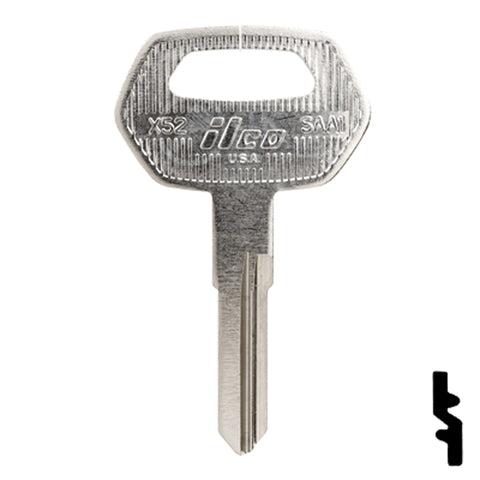 Uncut Key Blank | Saab | SAA1, X52