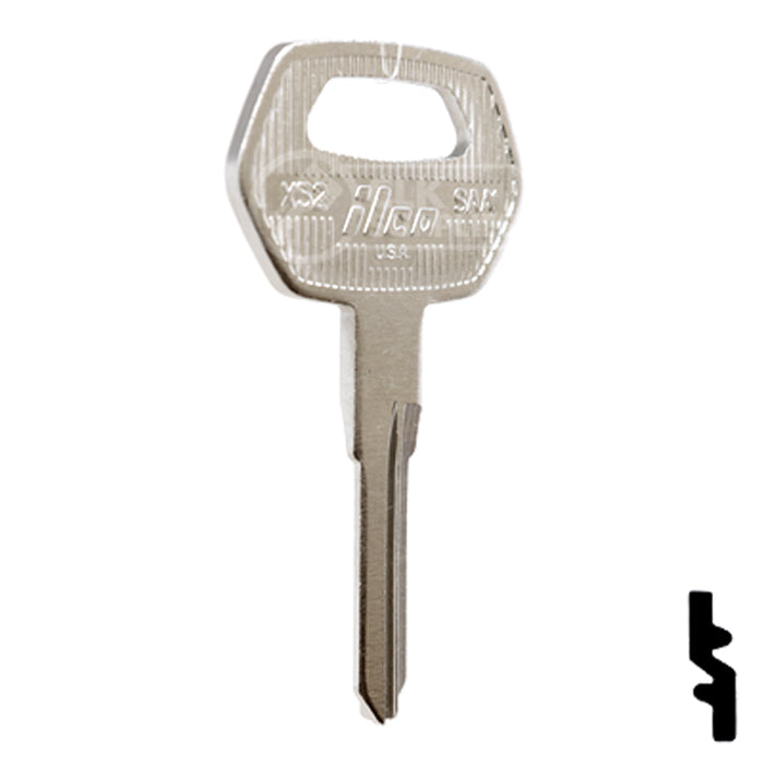 Uncut Key Blank | Saab | SAA1, X52 Automotive Key Ilco