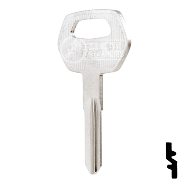 Uncut Key Blank | Saab | SAA1, X52 Automotive Key Ilco