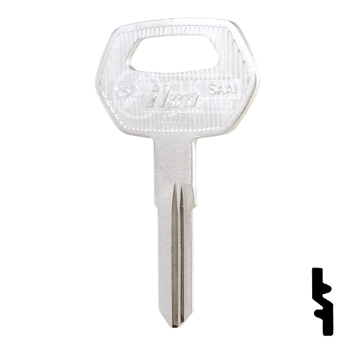 Uncut Key Blank | Saab | SAA1, X52 Automotive Key Ilco