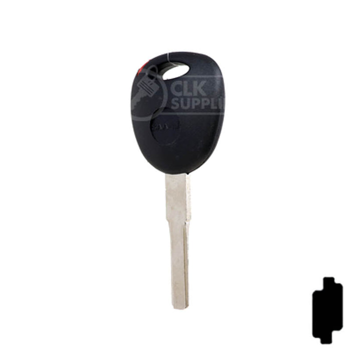 Uncut Key Blank | Saad R/W Transponder | YM30T5 Automotive Key Kaba-Ilco