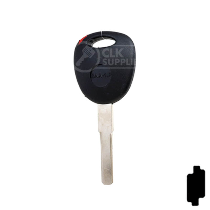 Uncut Key Blank | Saad R/W Transponder | YM30T5 Automotive Key Kaba-Ilco