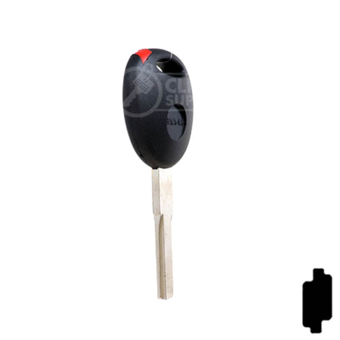 Uncut Key Blank | Saad R/W Transponder | YM30T5 Automotive Key Kaba-Ilco