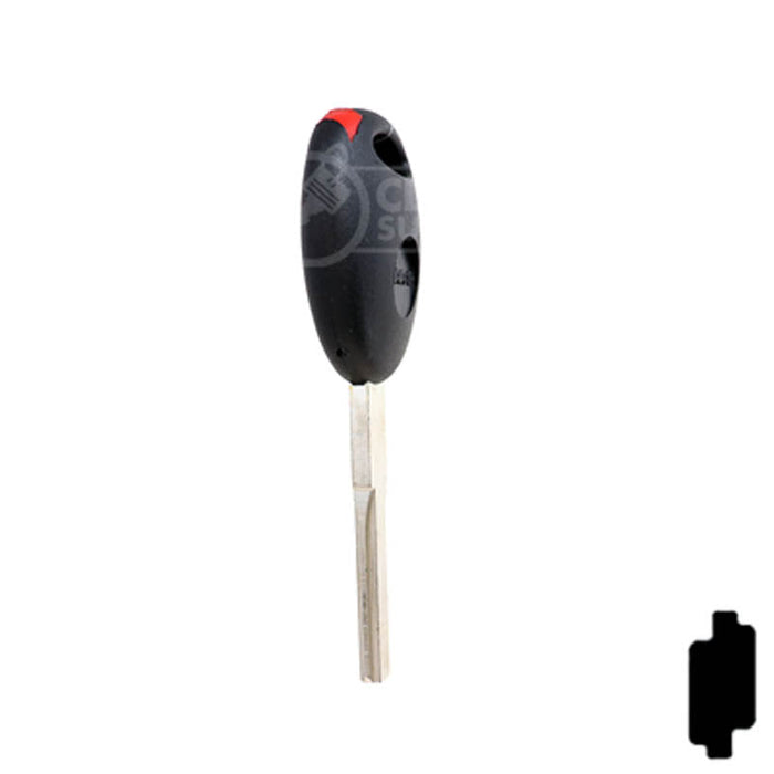 Uncut Key Blank | Saad R/W Transponder | YM30T5 Automotive Key Kaba-Ilco