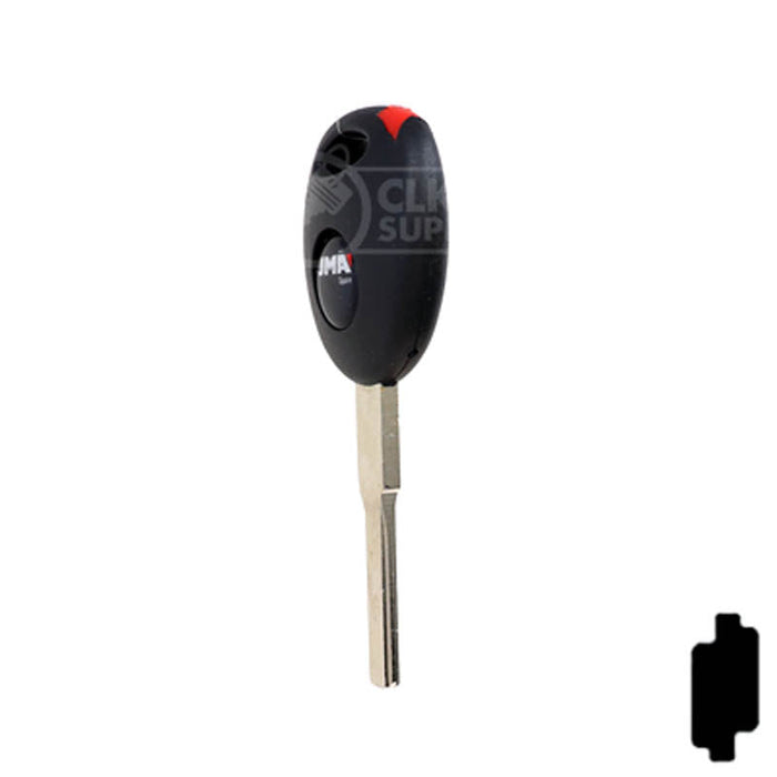 Uncut Key Blank | Saad R/W Transponder | YM30T5 Automotive Key Kaba-Ilco