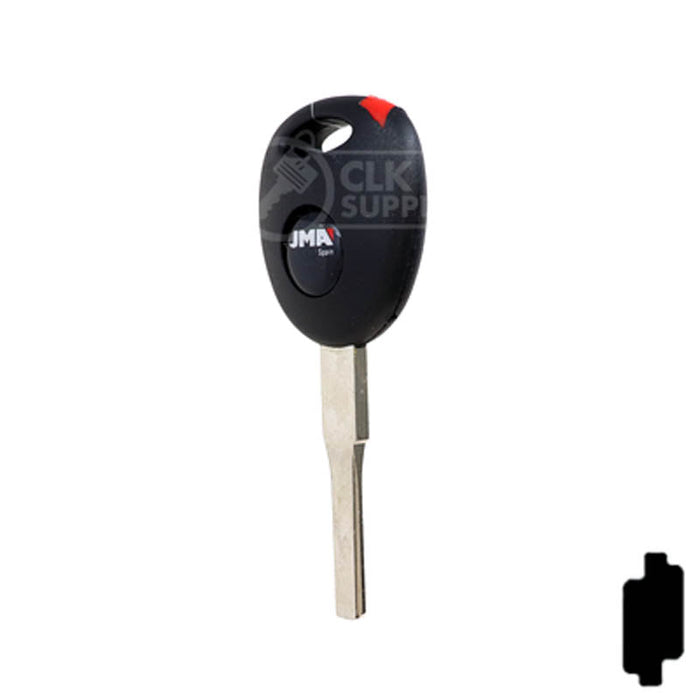 Uncut Key Blank | Saad R/W Transponder | YM30T5 Automotive Key Kaba-Ilco