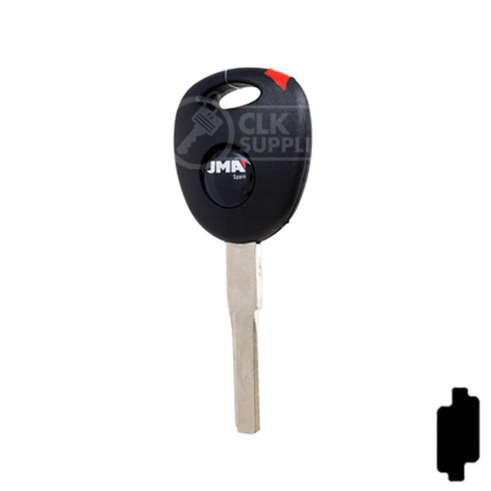 Uncut Key Blank | Saad R/W Transponder | YM30T5 Automotive Key Kaba-Ilco