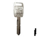 Uncut  Key Blank | Saturn | P1108, B88 Automotive Key Ilco