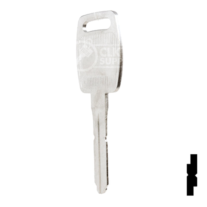 Uncut  Key Blank | Saturn | P1108, B88 Automotive Key Ilco