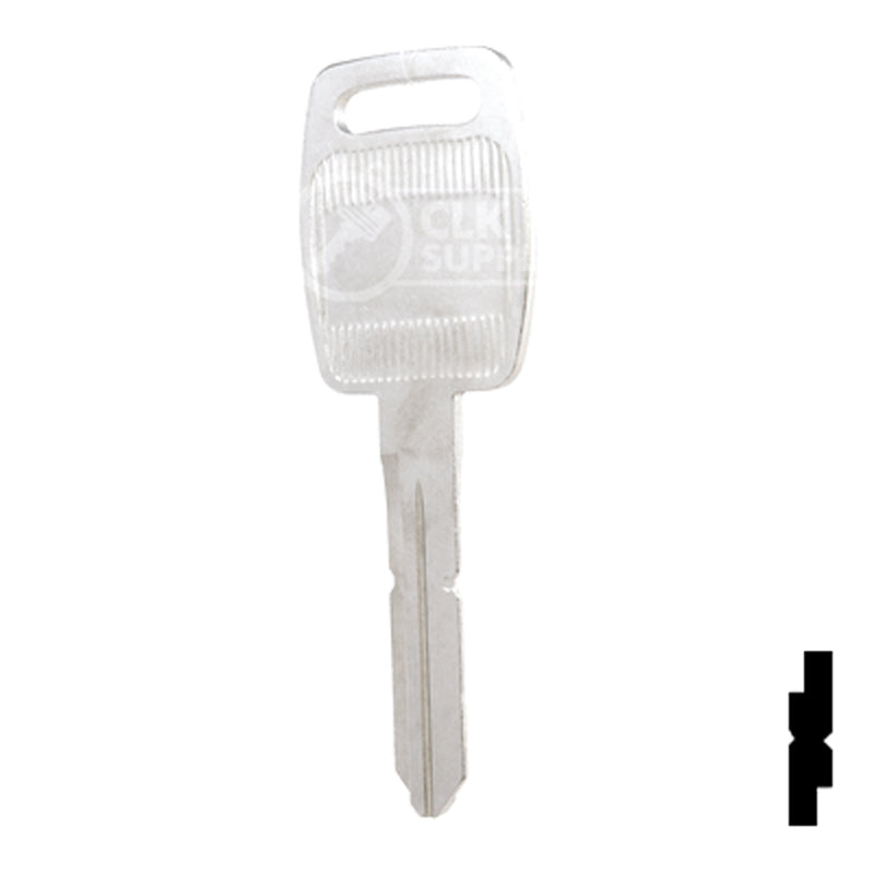 Uncut  Key Blank | Saturn | P1108, B88 Automotive Key Ilco