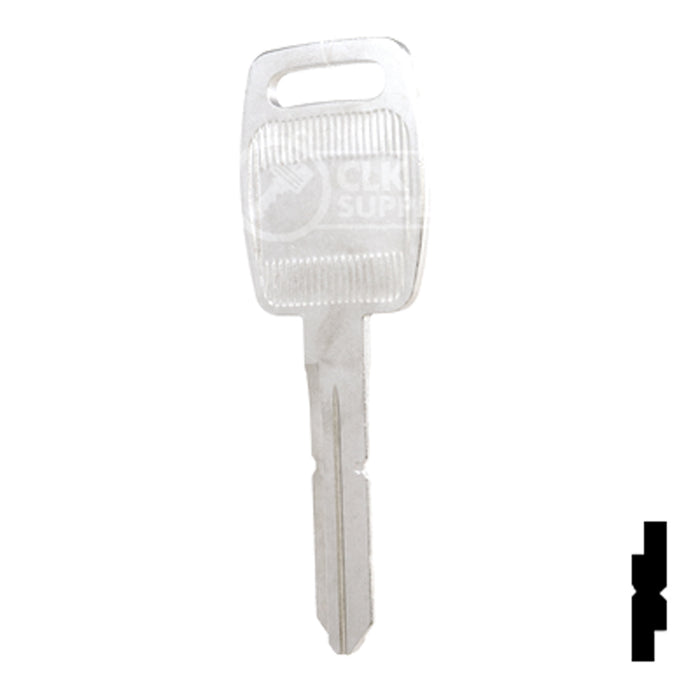 Uncut  Key Blank | Saturn | P1108, B88 Automotive Key Ilco