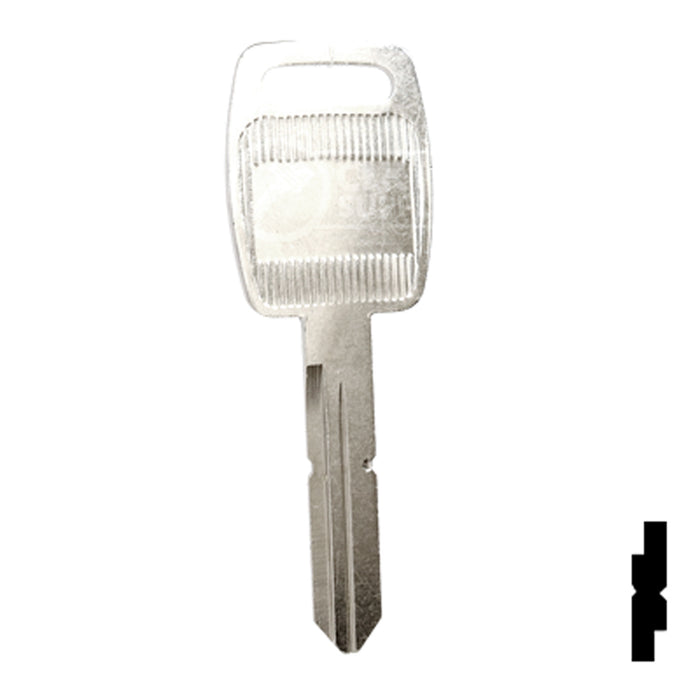 Uncut  Key Blank | Saturn | P1108, B88 Automotive Key Ilco