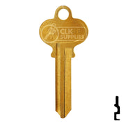 Uncut Key Blank | Segal | SE8-BR Automotive Key JET Hardware Mfg.