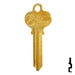 Uncut Key Blank | Segal | SE8-BR Automotive Key JET Hardware Mfg.