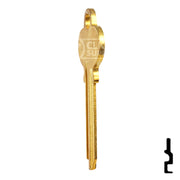 Uncut Key Blank | Segal | SE8-BR Automotive Key JET Hardware Mfg.