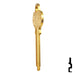 Uncut Key Blank | Segal | SE8-BR Automotive Key JET Hardware Mfg.