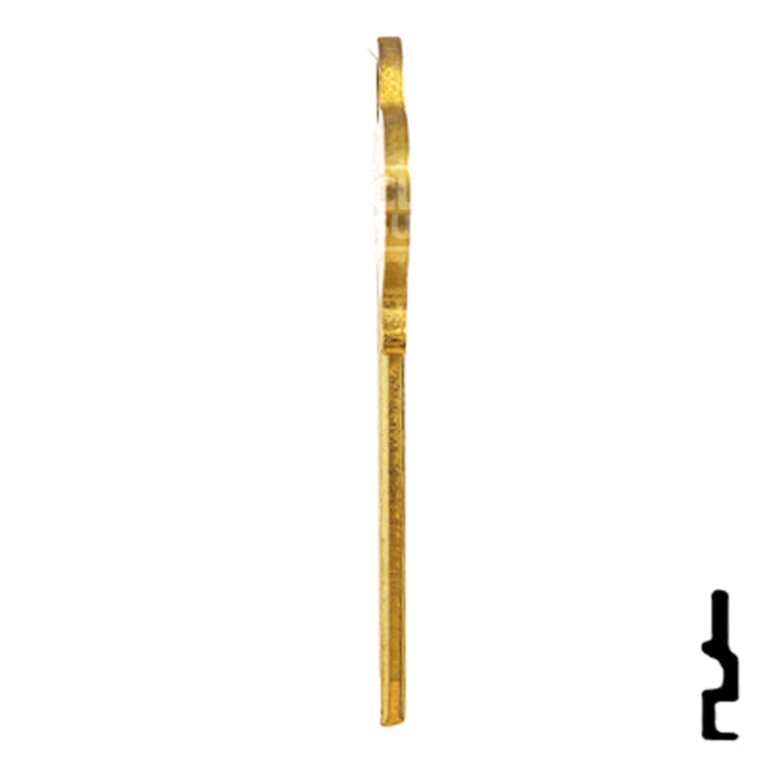 Uncut Key Blank | Segal | SE8-BR Automotive Key JET Hardware Mfg.