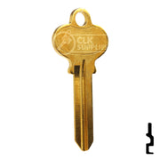 Uncut Key Blank | Segal | SE8-BR Automotive Key JET Hardware Mfg.