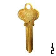 Uncut Key Blank | Segal | SE8-BR Automotive Key JET Hardware Mfg.