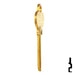 Uncut Key Blank | Segal | SE8-BR Automotive Key JET Hardware Mfg.