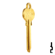 Uncut Key Blank | Segal | SE8-BR Automotive Key JET Hardware Mfg.