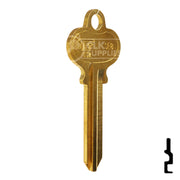 Uncut Key Blank | Segal | SE8-BR Automotive Key JET Hardware Mfg.