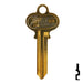 Uncut Key Blank | Segal | SE8-BR Automotive Key JET Hardware Mfg.