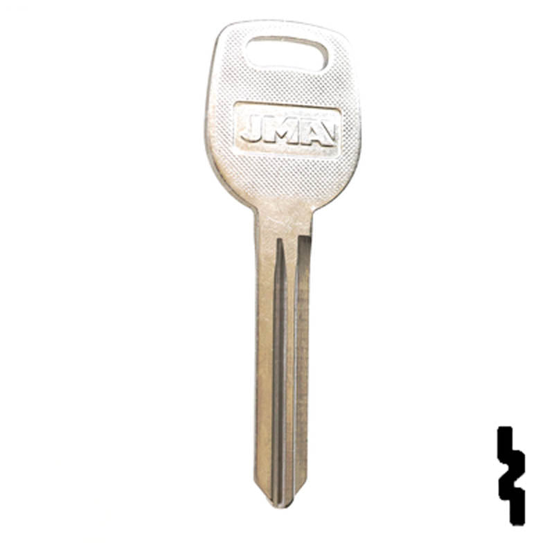 Uncut Key Blank | Subaru | X251 ( SUB1) Automotive Key JMA USA