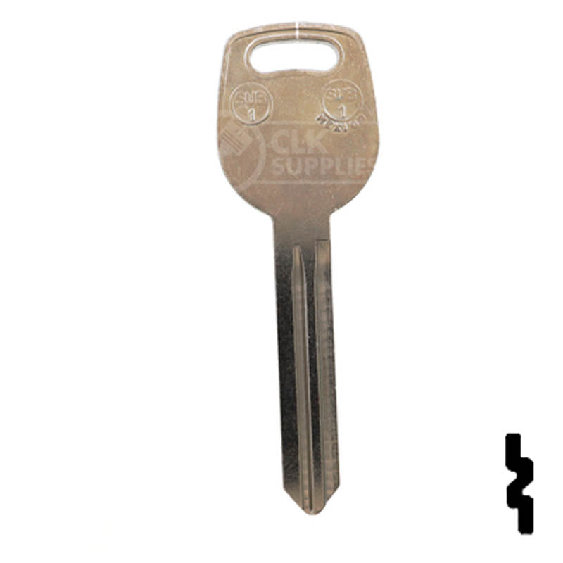 Uncut Key Blank | Subaru | X251 ( SUB1) Automotive Key JMA USA